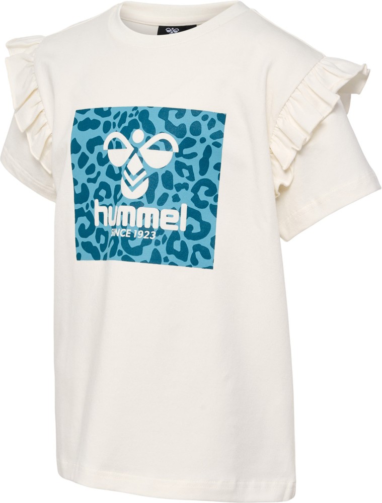 HummelKinderT-ShirtHmlflowyRuffleT-ShirtSSMarshmallow-104