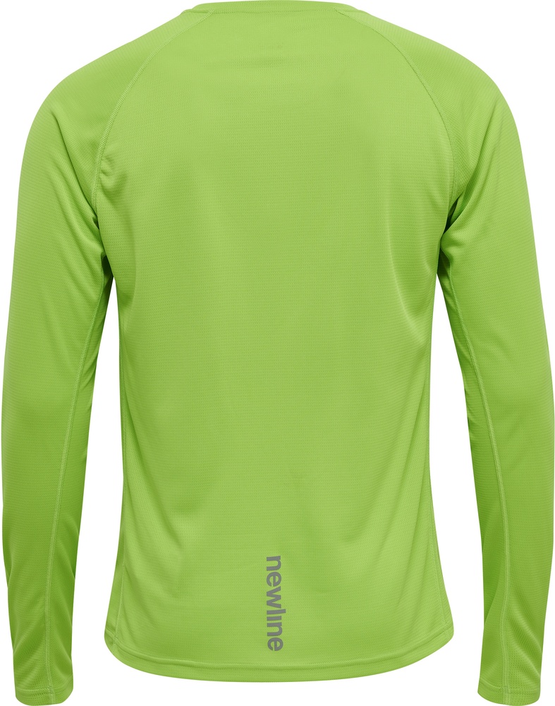 NewlineT-ShirtTopMenSCoreRunningT-ShirtLSGreenFlash-XXL