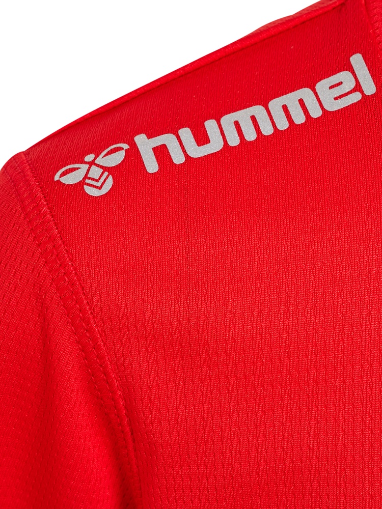 HummelKinderT-ShirtTopHmlrunJerseySSKidsTangoRed-128