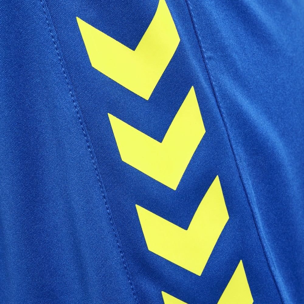 HummelDamenShortsHmlcoreXkPolyShortsWomanTrueBlueBlazingYellow-XXL