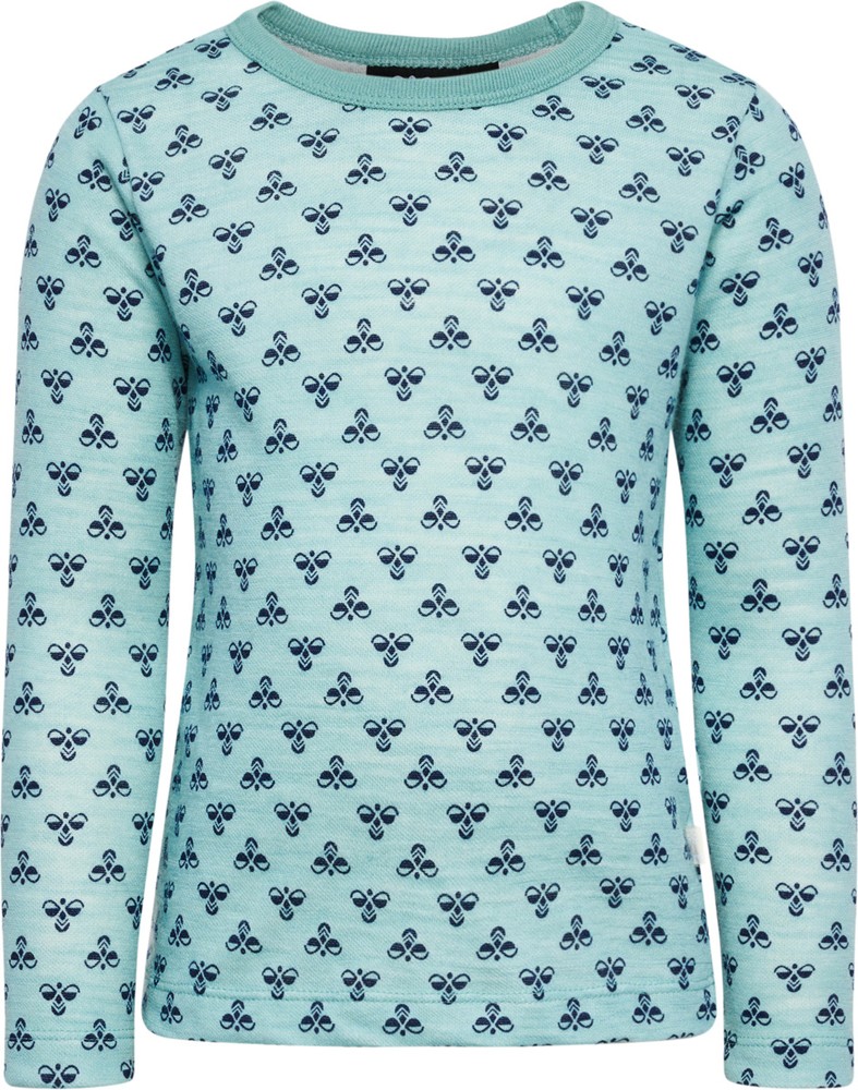 HummelKinderLongsleeveHmlvilmoT-ShirtLSMineralBlue-104