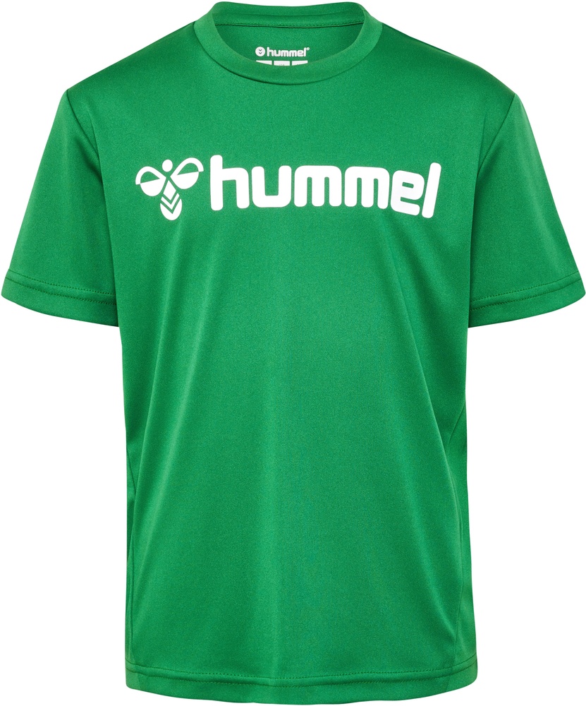 HummelKinderT-ShirtTopHmllogoJerseySSKidsJellyBean-116