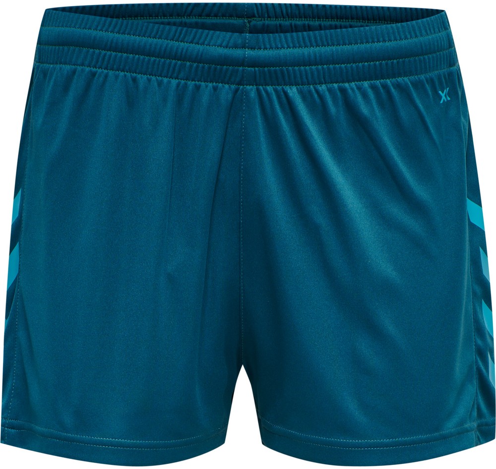 HummelDamenShortsHmlcoreXkPolyShortsWomanBlueCoral-XXL