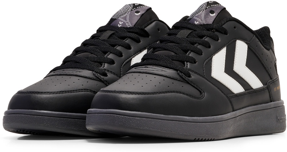 HummelSneakerslowStPowerPlayBlackWhite-36