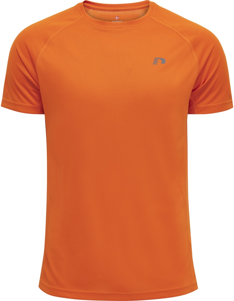 NewlineT-ShirtTopMenSCoreRunningT-ShirtSSOrangeTiger-XXL