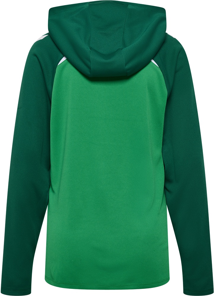 HummelDamenLead20ZipHoodie223761JellyBeanEvergreen-XS