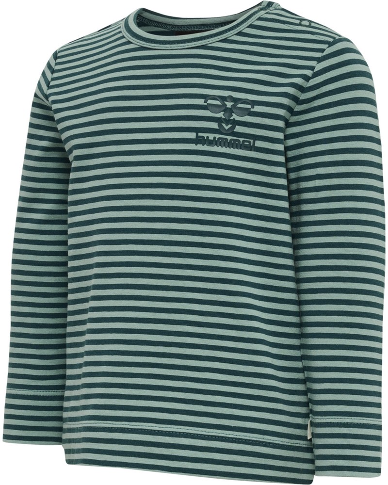 HummelKinderLongsleeveHmlmulleT-ShirtLSDeepTeal-104