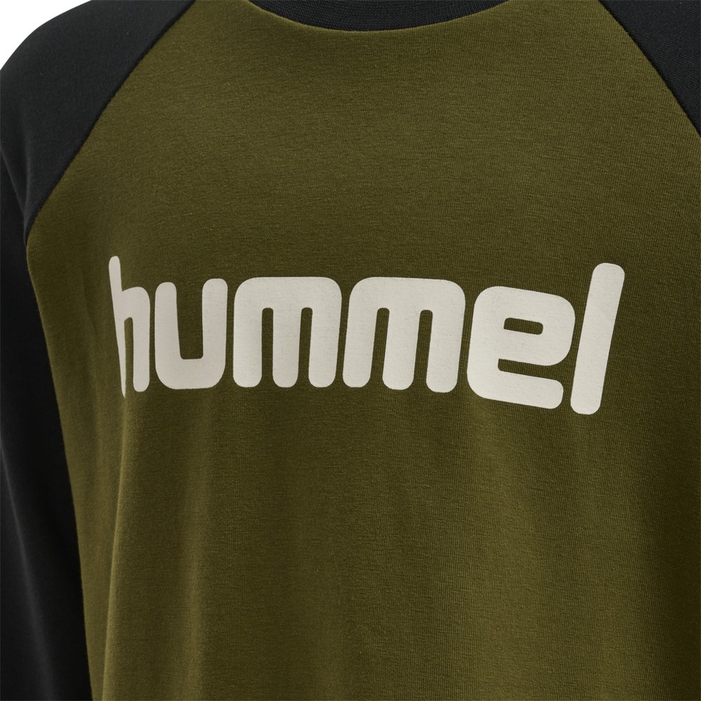 HummelKinderLongsleeveHmlboysT-ShirtLSDarkOlive-104