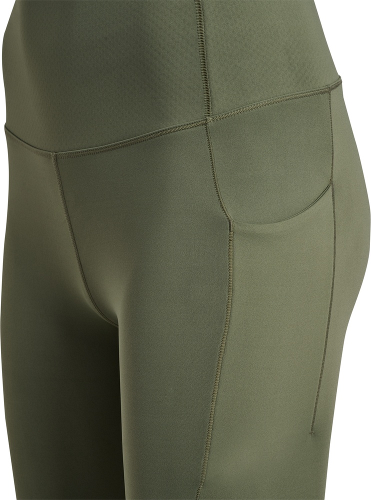 HummelDamenLeggingsHiitIntensityHighWaistTights230084DeepLichenGreen-L
