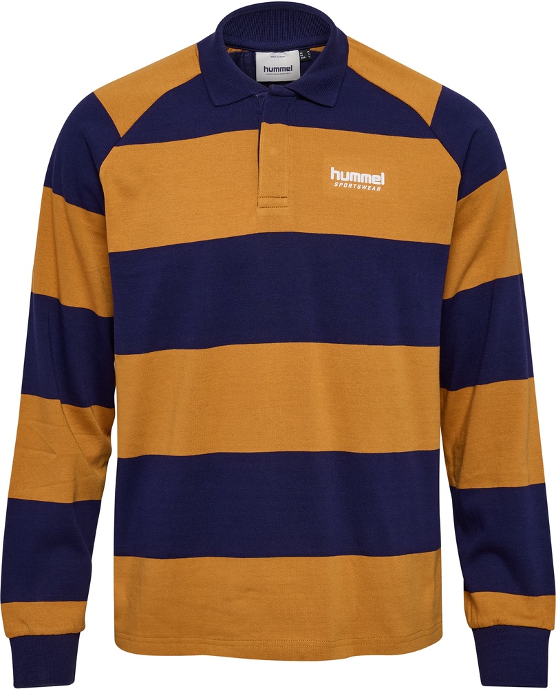 HummelLooseStripedPoloLongsleeve229833