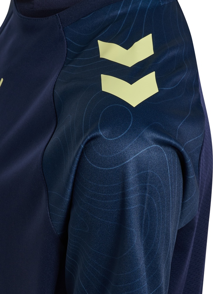 HummelKinderTopHmlblaze20TrainingJerseyKids234514MarineShadowLime-116