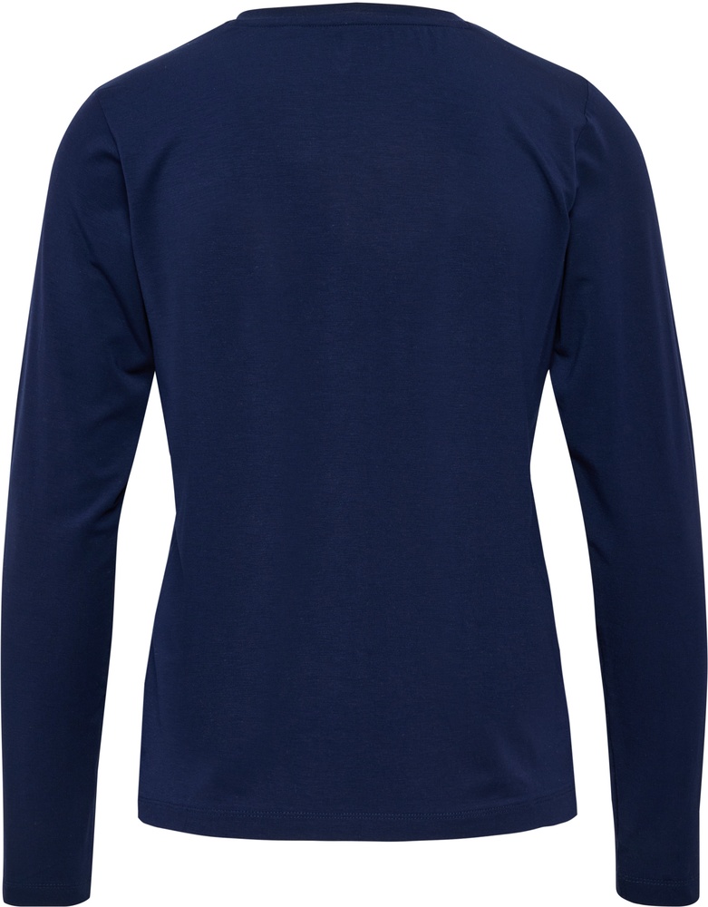 HummelDamenYogaSoftLooseWT-ShirtLongsleeve230449DressBlues-L