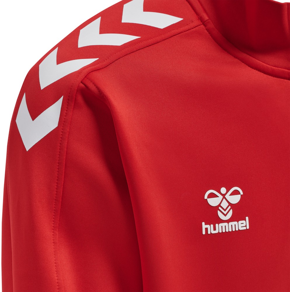 HummelHalf-ZipSweatshirtHmlcoreXkHalfZipPolySweatTrueRed-XXL