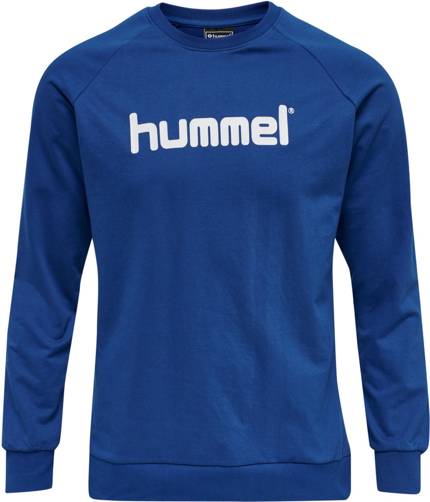 HummelDamenSweatshirtHmlgoCottonLogoSweatshirtWomanTrueBlue-XXL