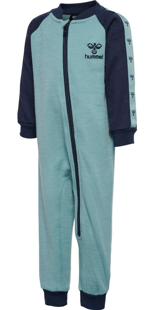 HummelKinderBodysuitLangarmHmlbelloSuitMineralBlue-56