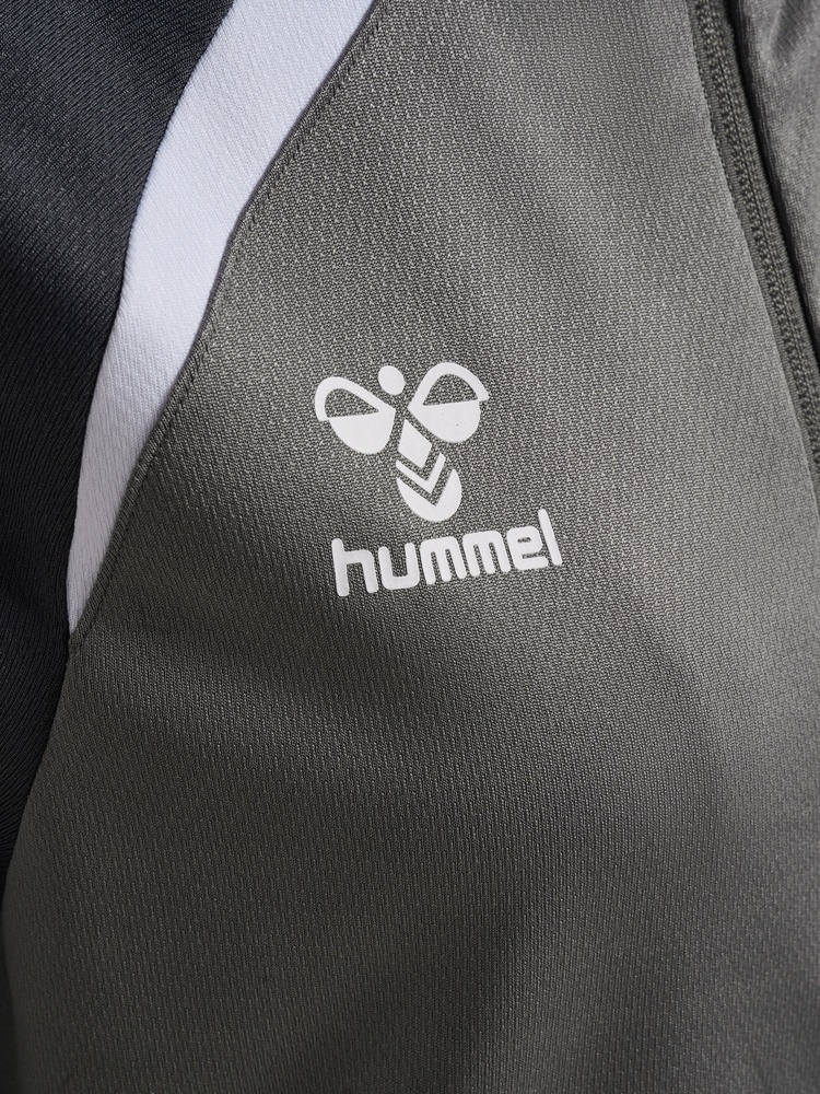 HummelDamenLead20ZipHoodie223761SteelGrayAsphalt-XXL