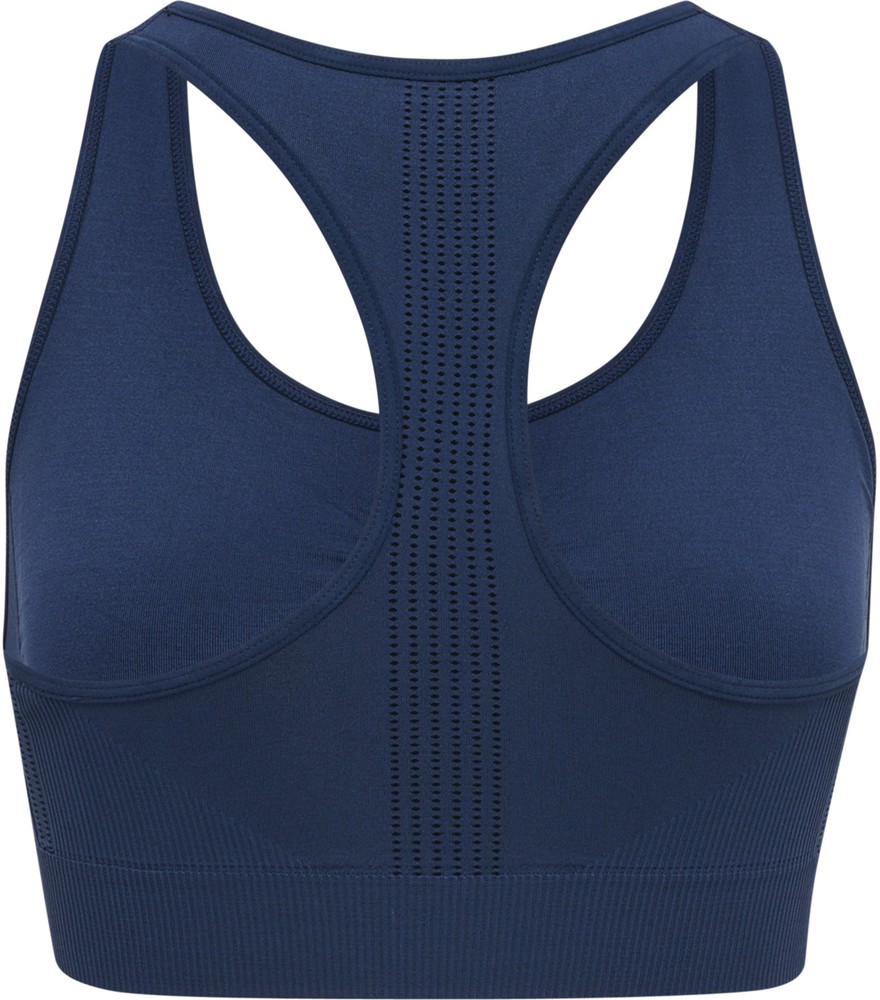 HummelDamenSportTopHmlshapingSeamlessSportsTopInsigniaBlue-L