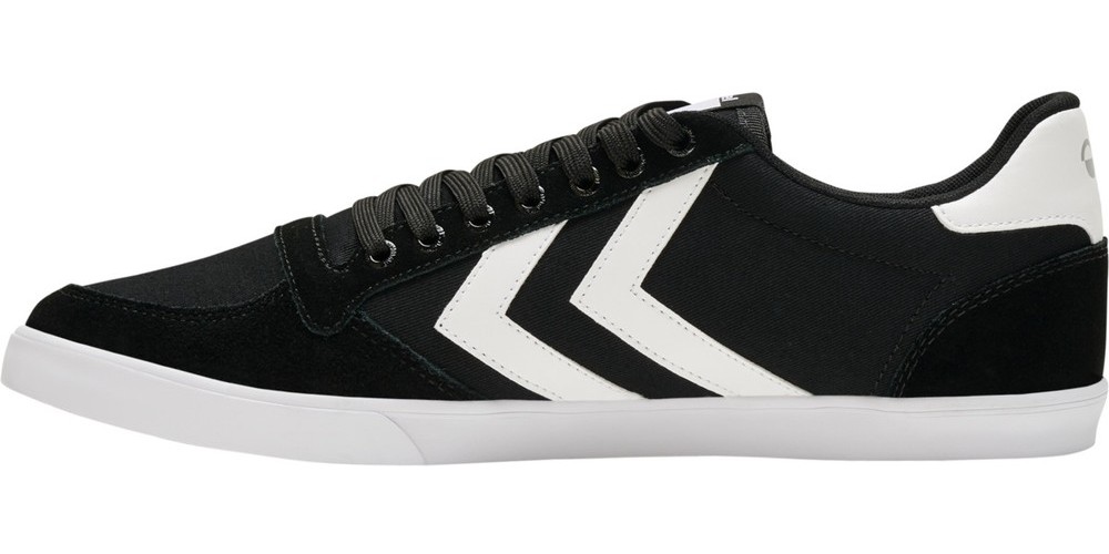 HummelSneakerflachHummelSlimmerStadilLowBlackWhiteKh-36