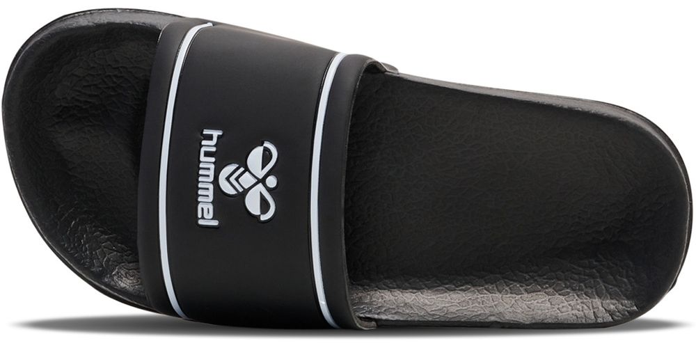 HummelKinderBadeschuhePoolSlideJr204050BlackWhite-24