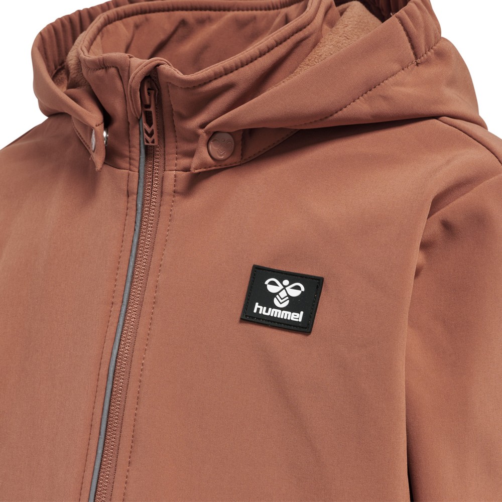 HummelKinderRegenjackeMarsSoftshellJacketCopperBrown-104110