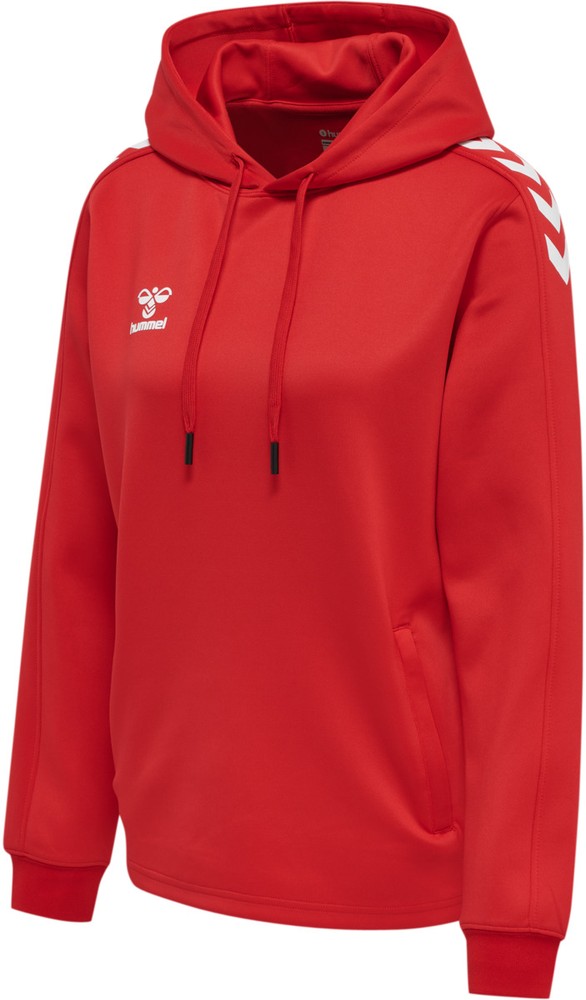 HummelDamenHoodieHmlcoreXkPolySweatHoodieWomanTrueRed-XXL