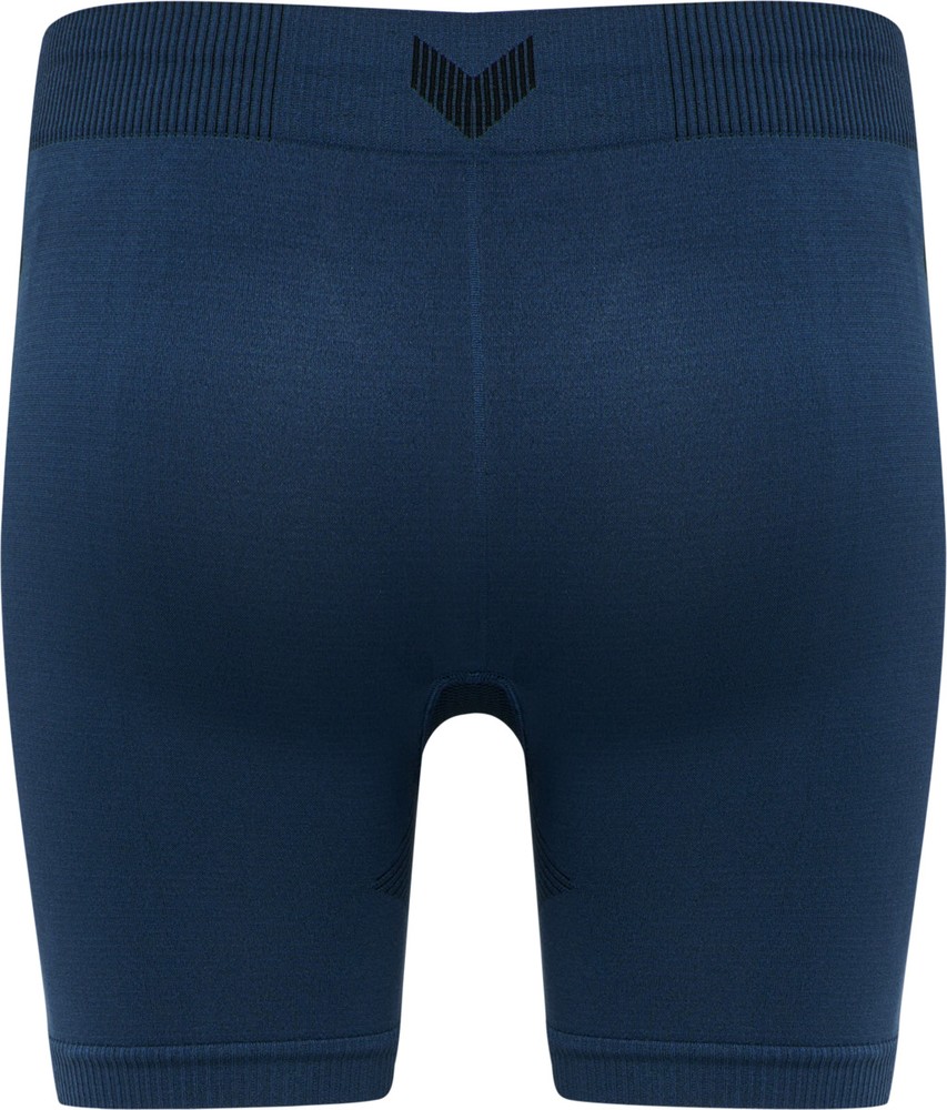 HummelDamenShortLeggingsHummelFirstSeamlessTrainingShortTightsWomanDarkDenim-ML