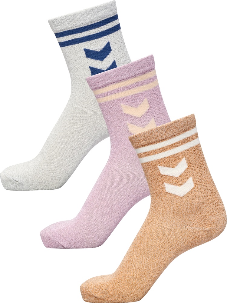 HummelKinderSockenHmlalfieSock3-PackOrchidPetal-24-27