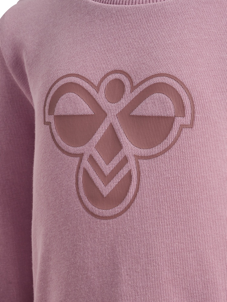 HummelKinderTrainingsanzugMiniJerseyCrewsuitBee230313MauveShadow-98-ca3Jahre