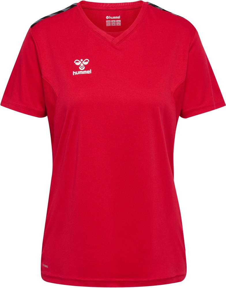 HummelDamenT-ShirtHmlauthenticPlJerseySSWomanTrueRed-XXL