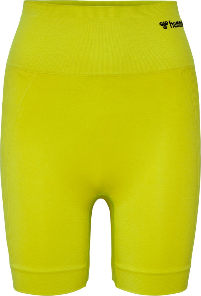 HummelDamenShortLeggingsHmltifSeamlessShortsSulphurSpring-L