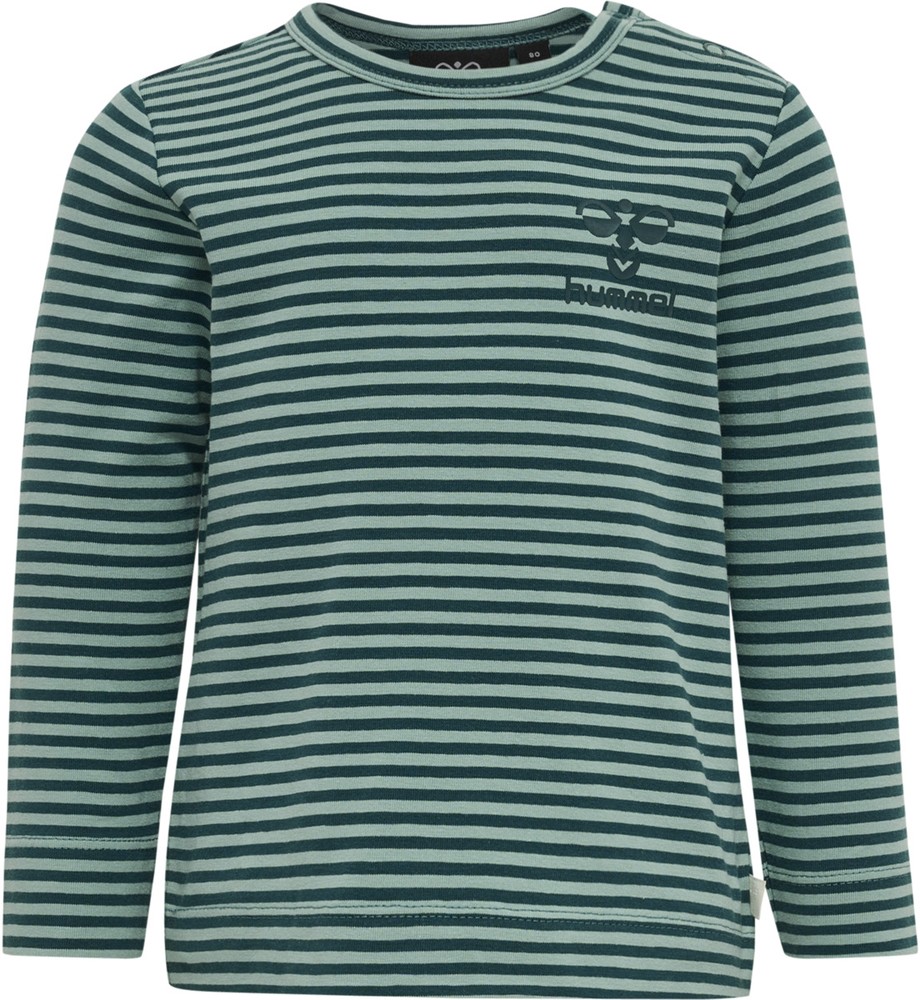 HummelKinderLongsleeveHmlmulleT-ShirtLSDeepTeal-104