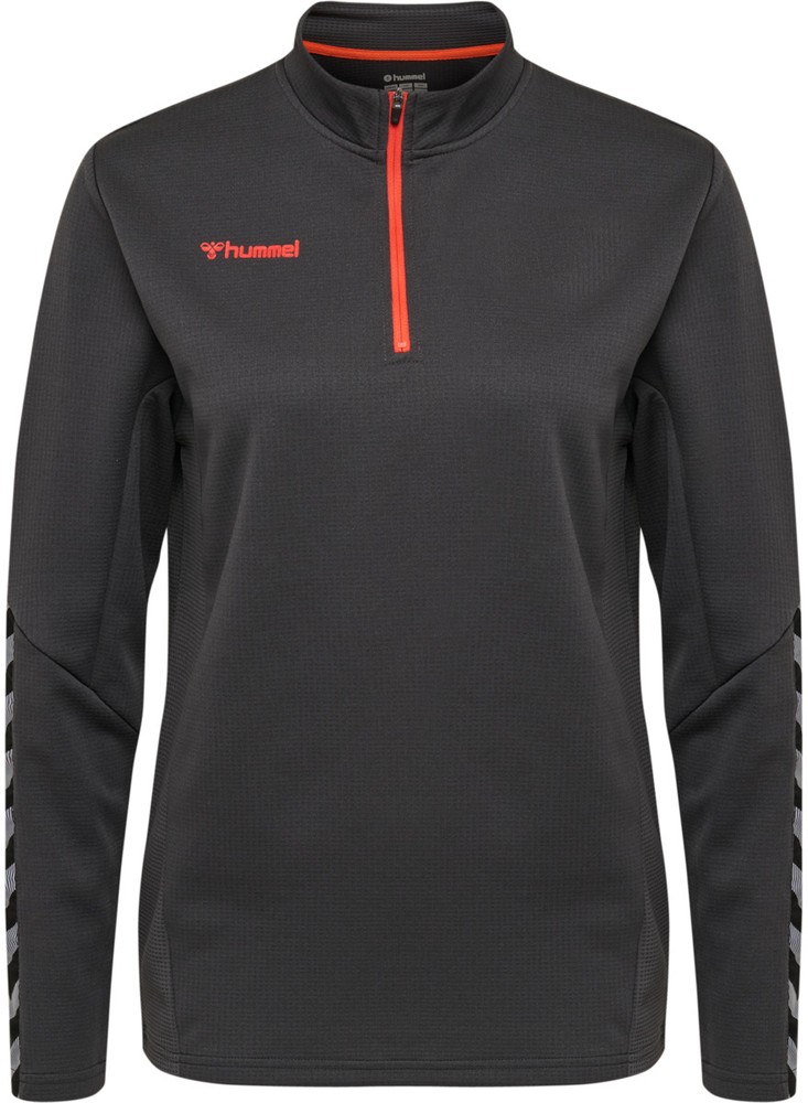HummelDamenHalf-ZipSweatshirtHmlauthenticHalfZipSweatshirtWomanAsphalt-XXL
