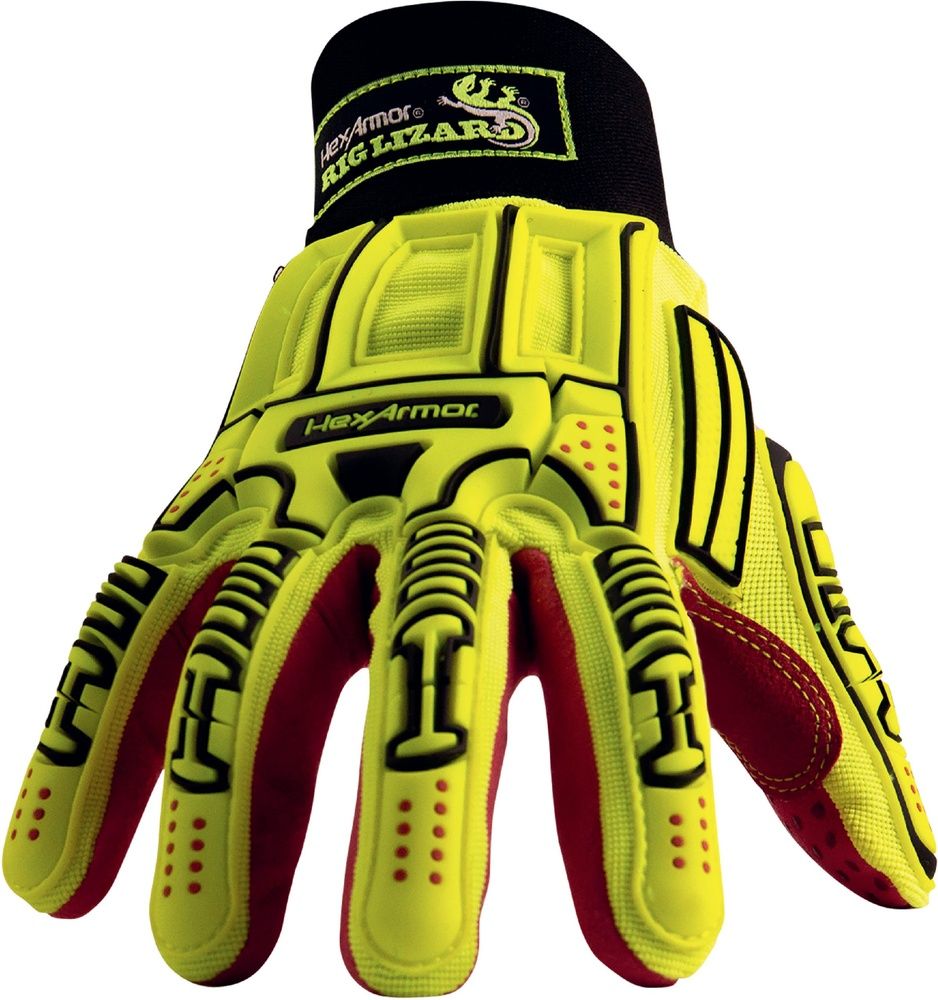 HexArmorSchutzhandschuheSchutzhandschuhHexarmorRigLizard60681GelbRot-6