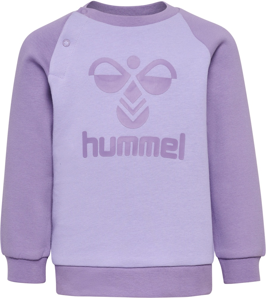 HummelKinderTrainingsanzugHummingCrewsuit226361ChalkViolet-68-ca6Monate