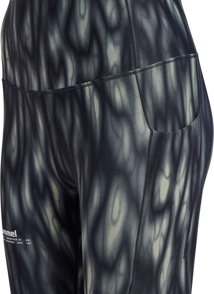 HummelDamenLeggingsHiitAopIntensityHwTights230134Seagrass-L