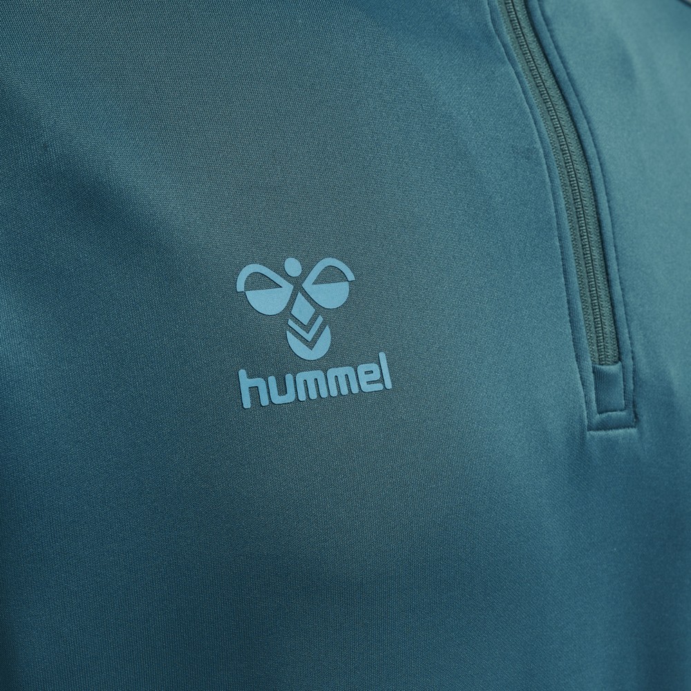 HummelHalf-ZipSweatshirtHmlcoreXkHalfZipPolySweatBlueCoral-XXL