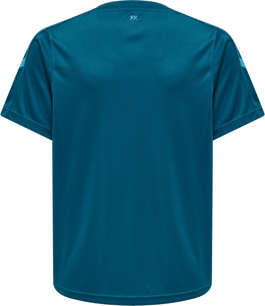 HummelKinderTrikotKurzarmHmlcoreXkPolyJerseySSKidsBlueCoral-116
