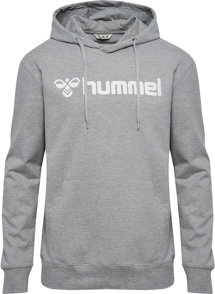 HummelHoodieHmlgo20LogoHoodieGreyMelange-XXL