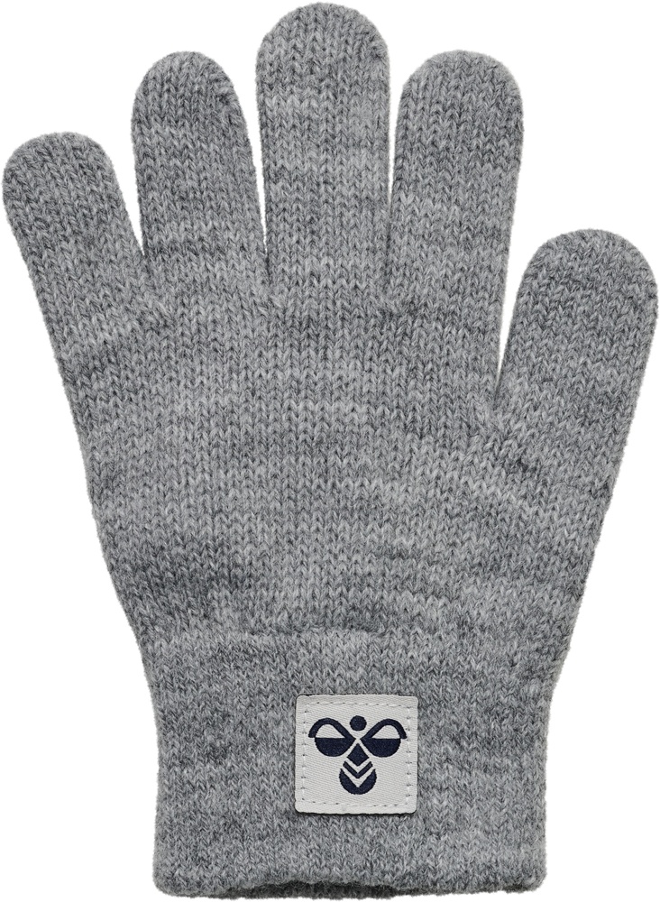 HummelKinderHandschuheKnitGloves2-Pack229961GreyMelange-4-8