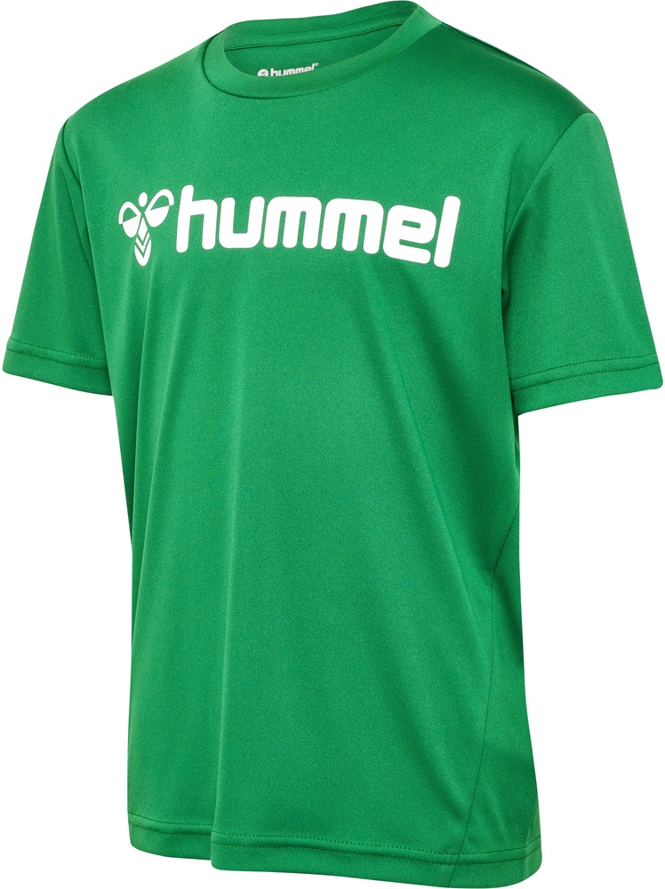 HummelKinderT-ShirtTopHmllogoJerseySSKidsJellyBean-116