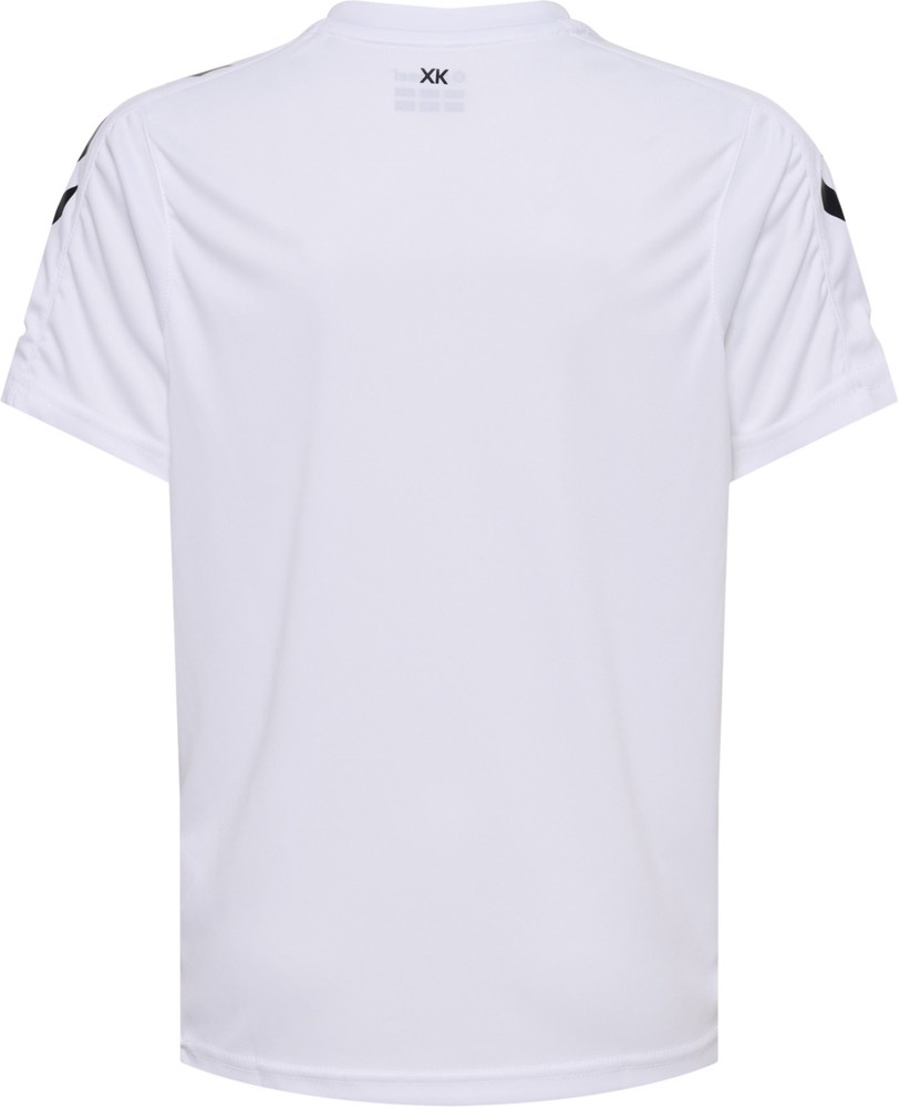 HummelKinderTrikotKurzarmHmlcoreXkStripedJerseyKidsSSWhiteBlack-116