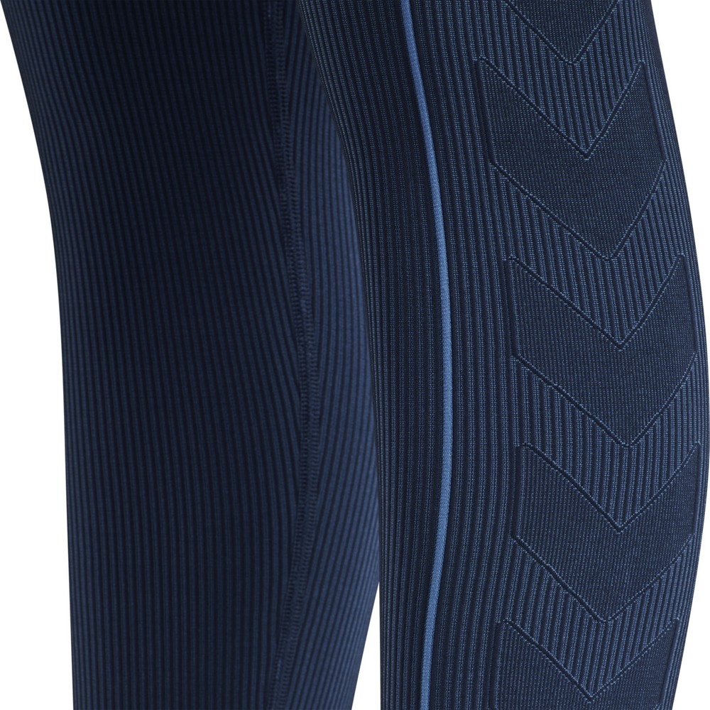 HummelDamenLeggingsHmlteChristelSeamlessMwTightsMarinaInsigniaBlueMelange-L