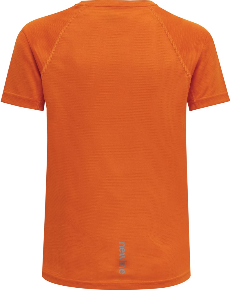 NewlineKinderT-ShirtTopKidsCoreRunningT-ShirtSSOrangeTiger-128