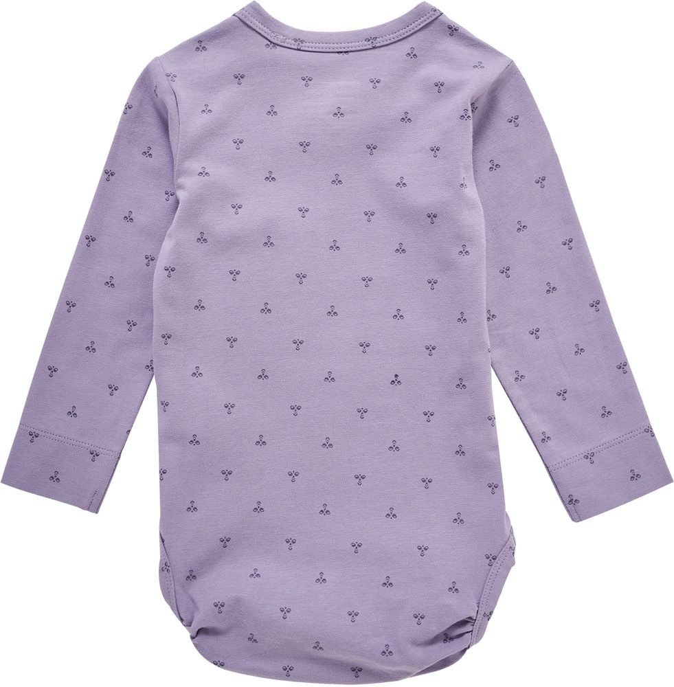 HummelBodysHmlbeesyBodyLSLavenderGray-56