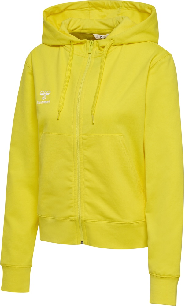 HummelDamenTrainingsjackeHmlgo20ZipHoodieWomanBlazingYellow-XXL
