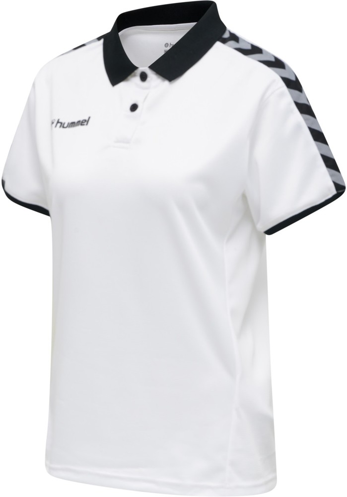 HummelDamenPoloShirtHmlauthenticWomanFunctionalPoloWhite-XXL