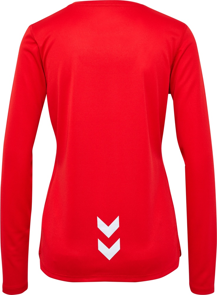 HummelDamenT-ShirtHmlrunJerseyLSWomanTangoRed-XXL