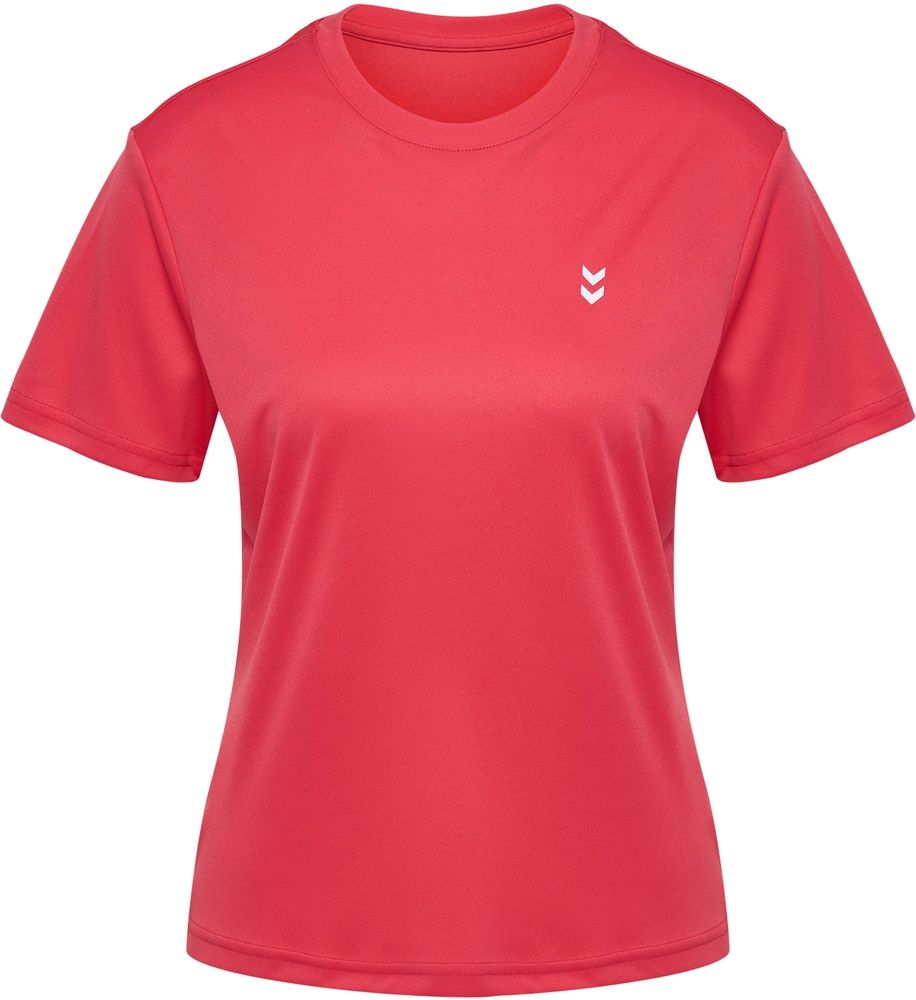 HummelDamenPulseTrainingWT-ShirtSS229982Cayenne-L