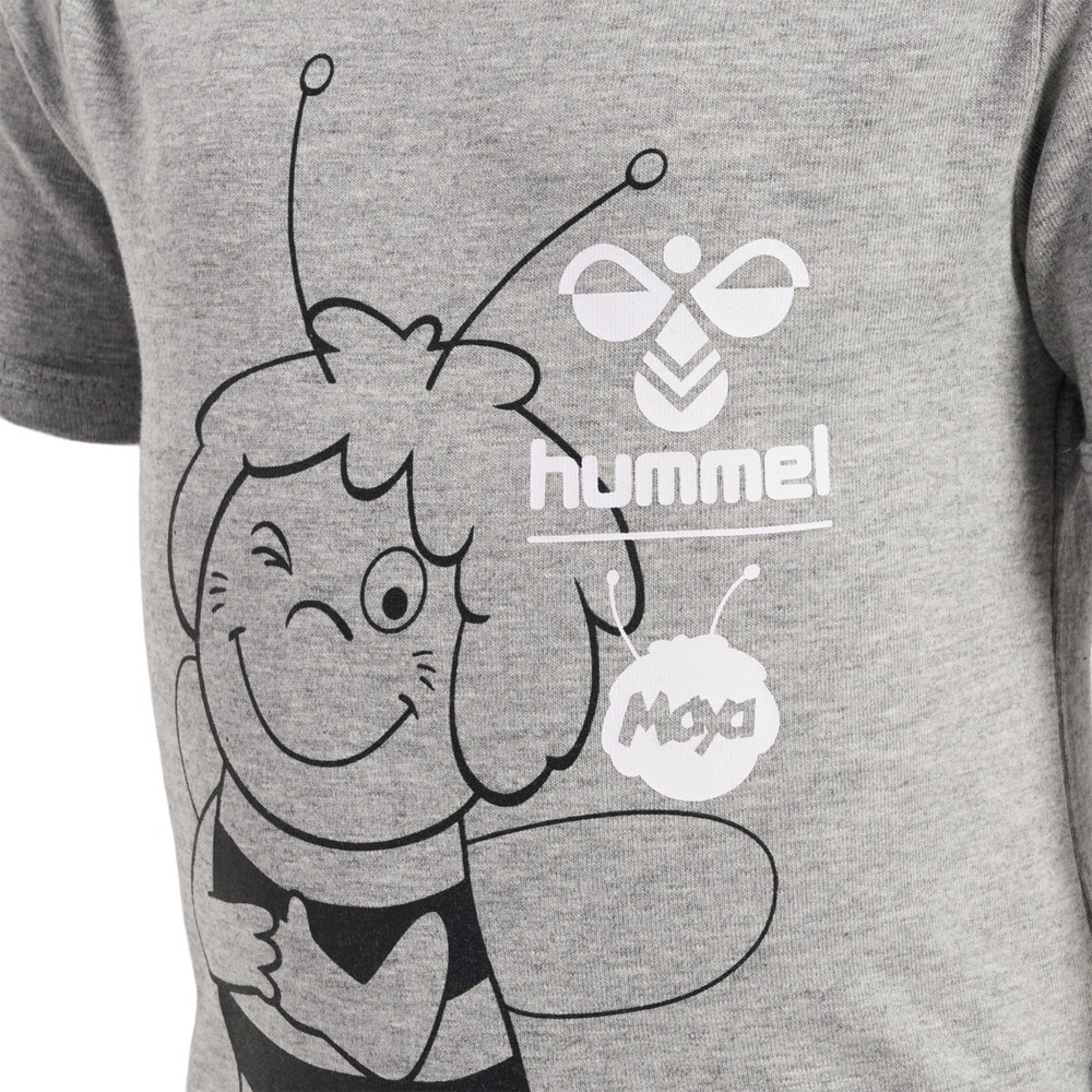 HummelKinderMayaBodySSGreyMelange