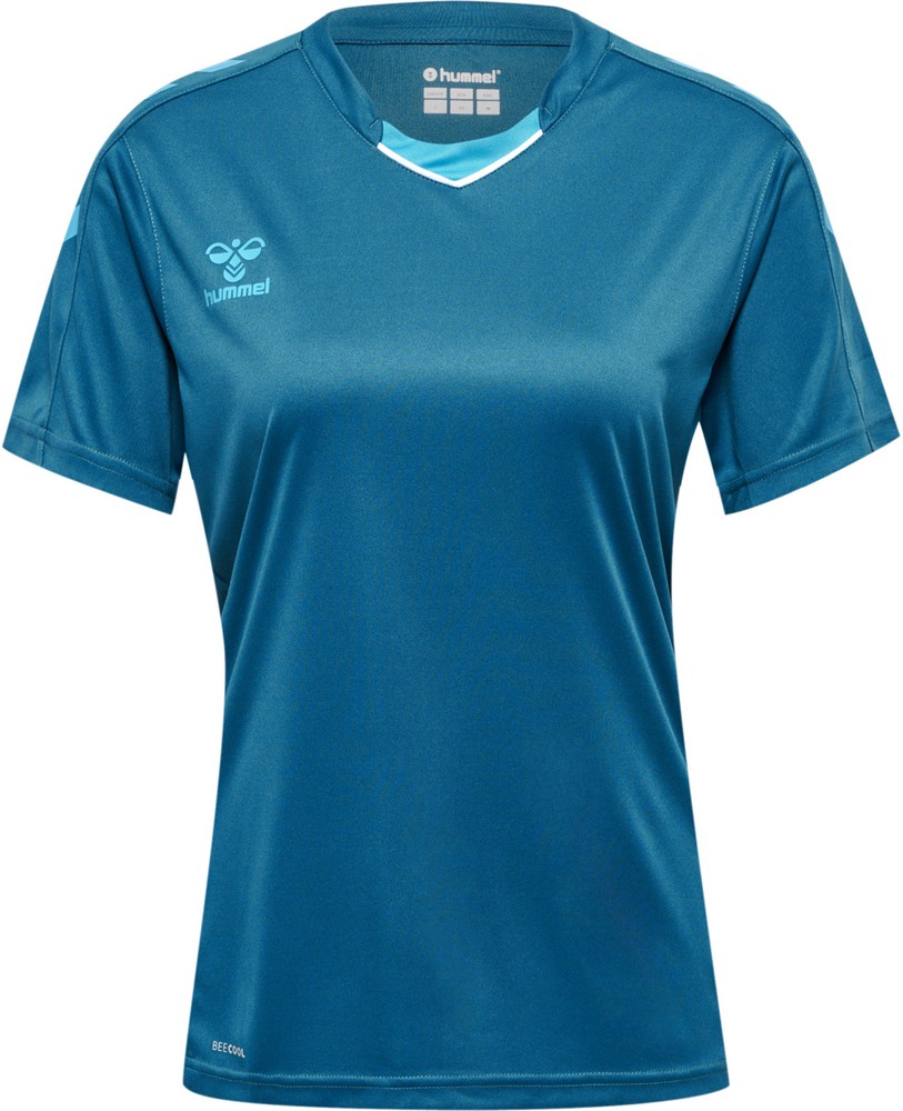 HummelDamenTrikotKurzarmHmlcoreXkPolyJerseySSWomanBlueCoral-XXL